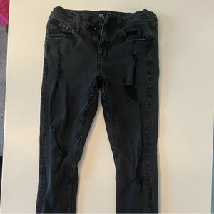 RSQ Black Jeans Slim Taper 28x30